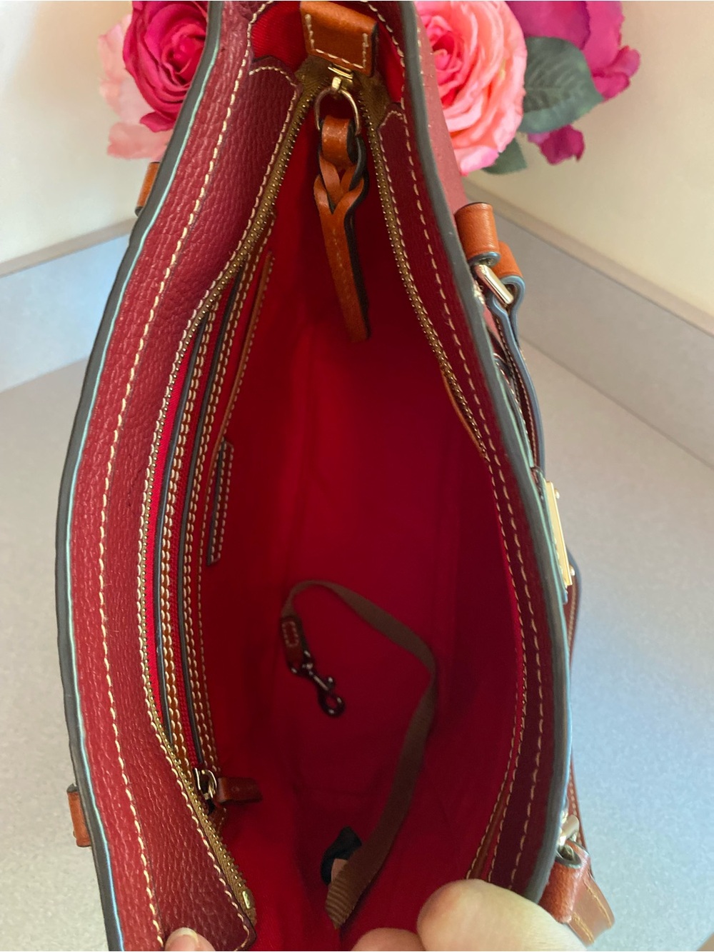 Dooney & Bourke Lexington Shopper Tote - Picture 9 of 17